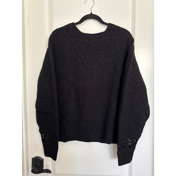 MSRP $300 NWT The Kooples Wool & Alpaca Knit Sweater Size L ~ SAME DAY SHIP - Picture 3 of 7